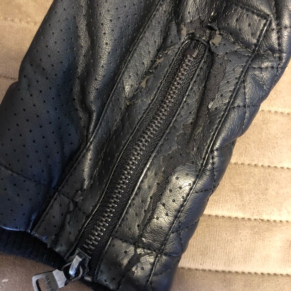 Guess moto jacket faux leather - Picture 8 of 8